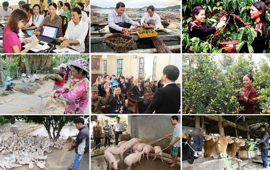 Hoạt động tín dụng ưu đãi do NHCSXH đảm nhiệm đã góp phần quan trọng thực hiện có hiệu quả chủ trương xã hội hóa công tác xóa đói, giảm nghèo