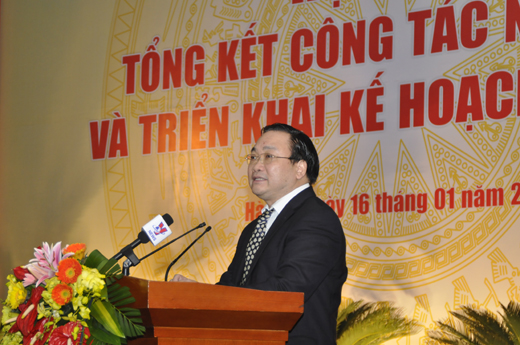 Phó Thủ tướng Hoàng Trung Hải phát biểu chỉ đạo tại Hội nghị 