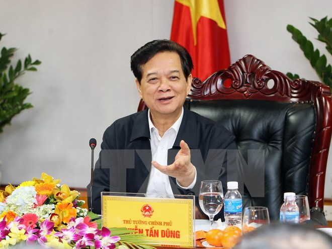 Thủ tướng Nguyễn Tấn Dũng phát biểu chỉ đạo hội nghị