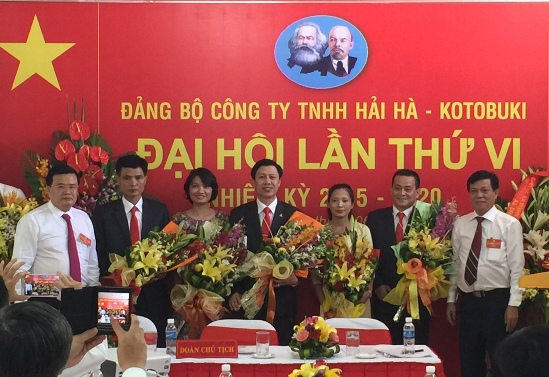 BCH Đảng bộ nhiệm kỳ 2015 - 2020 ra mắt đại hội