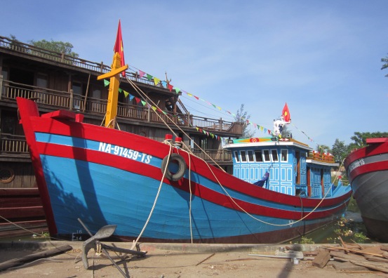 Tàu cá NA-91459-TS do Vietcombank Vinh tài trợ vốn vay 5,5 tỷ đồng cho ngư dân Nguyễn Xuân Tri
