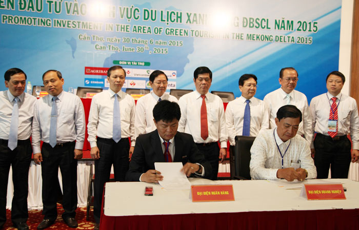Lễ ký hợp đồng tín dụng giữa VietinBank Kiên Giang và Công ty Cổ phần Lan Anh Phú Quốc