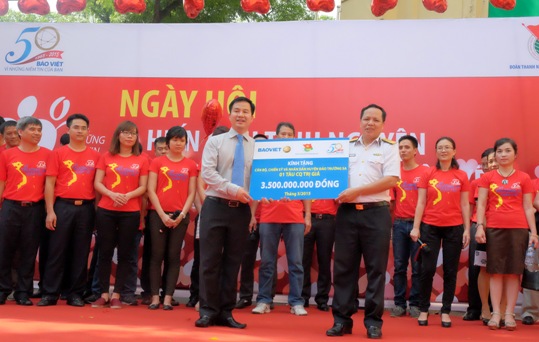 Bảo Việt được biết đên như một thương hiệu vì cộng đồng