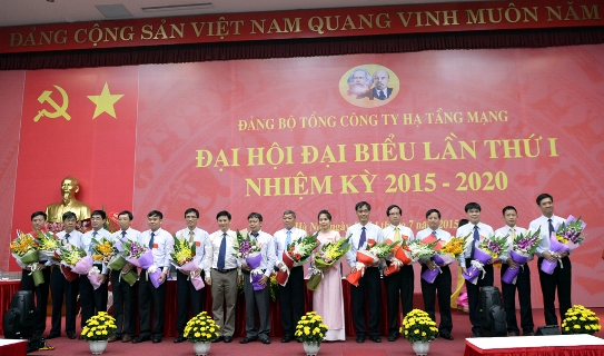 BCH Đảng bộ nhiệm kỳ 2015 - 2020 ra mắt Đại hội