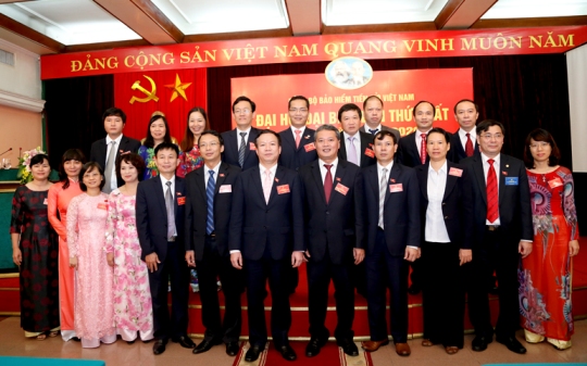 Ban chấp hành Đảng bộ Bảo hiểm tiền gửi Việt Nam nhiệm kỳ 2015 - 2020 ra mắt Đại hội