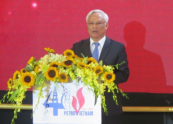 Đồng chí Uông Chu Lưu - Ủy viên BCH Trung ương Đảng, Phó Chủ tịch Quốc hội phát biểu tại buổi Lễ