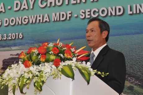 Tổng giám đốc VRG Trần Ngọc Thuận phát biểu tại buổi lễ