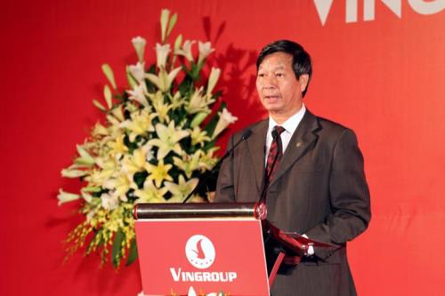 Phó Chủ tịch Vingroup Lê Khắc Hiệp phát biểu tại sự kiện.