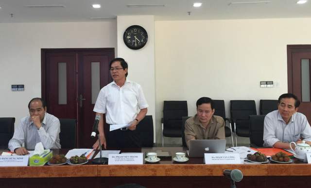 Đ/c Phạm Viết Thanh, Uỷ viên Trung ương Đảng – Bí thư Đảng ủy Khối DNTW kết luận buổi làm việc tại TCT Lương thực miền Nam