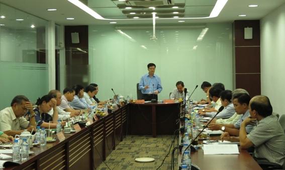 Đồng chí Mai Văn Chính - Ủy viên TW Đảng, Phó trưởng ban Tổ chức Trung ương, Trưởng đoàn khảo sát kết luận buổi làm việc