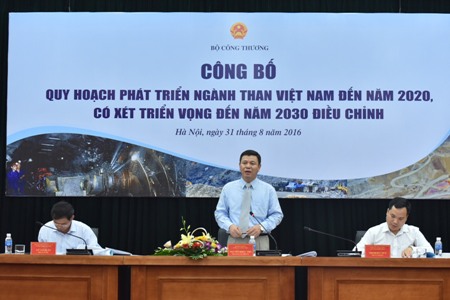 Buổi công bố điều chỉnh Quy hoạch phát triển ngành than Việt Nam