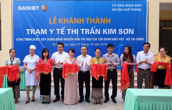 Khánh thành Trạm y tế Thị trấn Kim Sơn