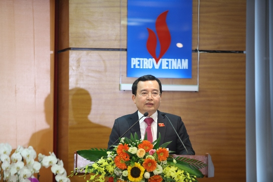 Chủ tịch Hội đồng thành viên PVN Nguyễn Quốc Khánh đã ôn lại hành trình 55 năm gian nan nhưng vô cùng tự hào và vẻ vang của những người lao động ngành Dầu khí