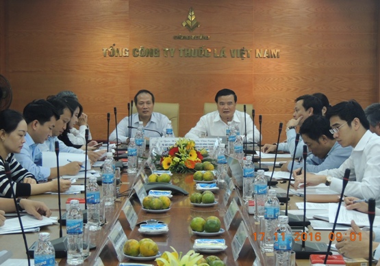 Thứ trưởng Bộ Công Thương Cao Quốc Hưng và lãnh đạo các Cục, Vụ thuộc Bộ đã có buổi làm việc với lãnh đạo Hiệp Hội Thuốc lá và Tổng công ty Thuốc lá Việt Nam