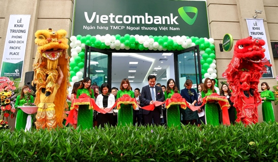Khai trương Phòng giao dịch Pacific – Chi nhánh Vietcombank Ba Đình