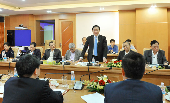 Chủ nhiệm Ủy Ban KHCN&MT Quốc hội đánh giá cao kết quả làm việc với VietinBank