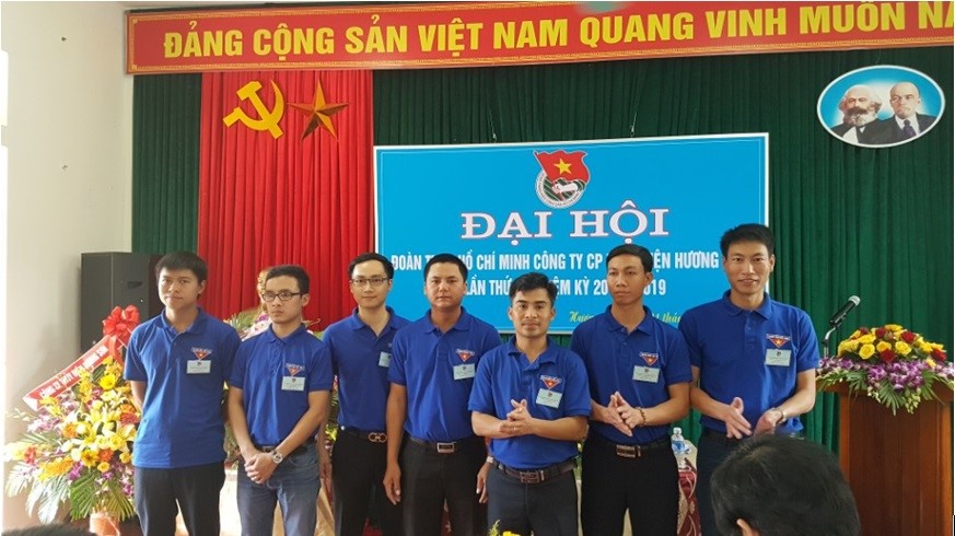 Đại hội đoàn viên Đoàn TNCS Hồ Chí Minh Công ty CP thủy điện Hương Sơn.