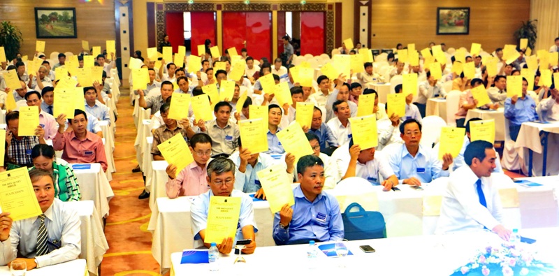 Đại hội đồng cổ đông Tập đoàn Xăng dầu Việt Nam năm 2015.