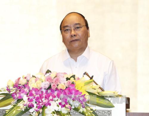 Thủ tướng Chính phủ Nguyễn Xuân Phúc phát biểu tại Hội nghị.