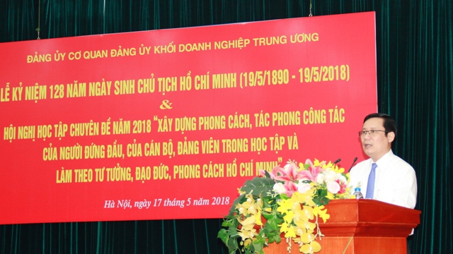 Đồng chí Phạm Tấn Công phát biểu khai mạc Hội nghị.