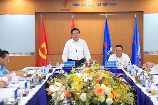 Bí thư Trung ương Đảng Nguyễn Xuân Thắng phát biểu tại buổi làm việc