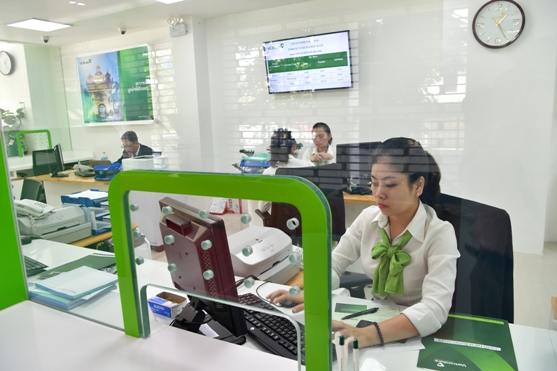 Hoạt động Vietcombank tại Lào