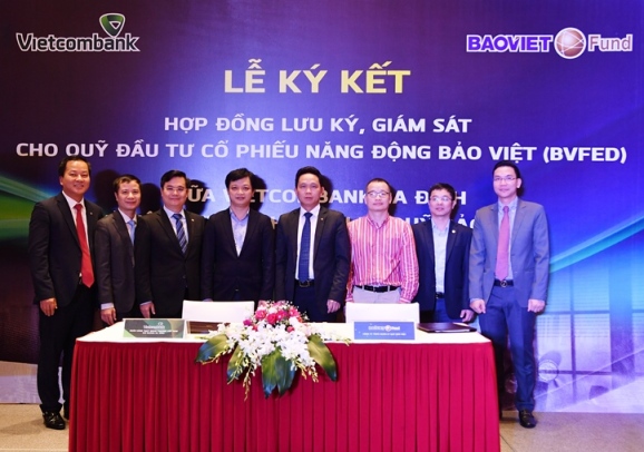 Ký kết Hợp đồng lưu ký, giám sát cho Quỹ Đầu tư cổ phiếu năng động Bảo Việt (BVFED)