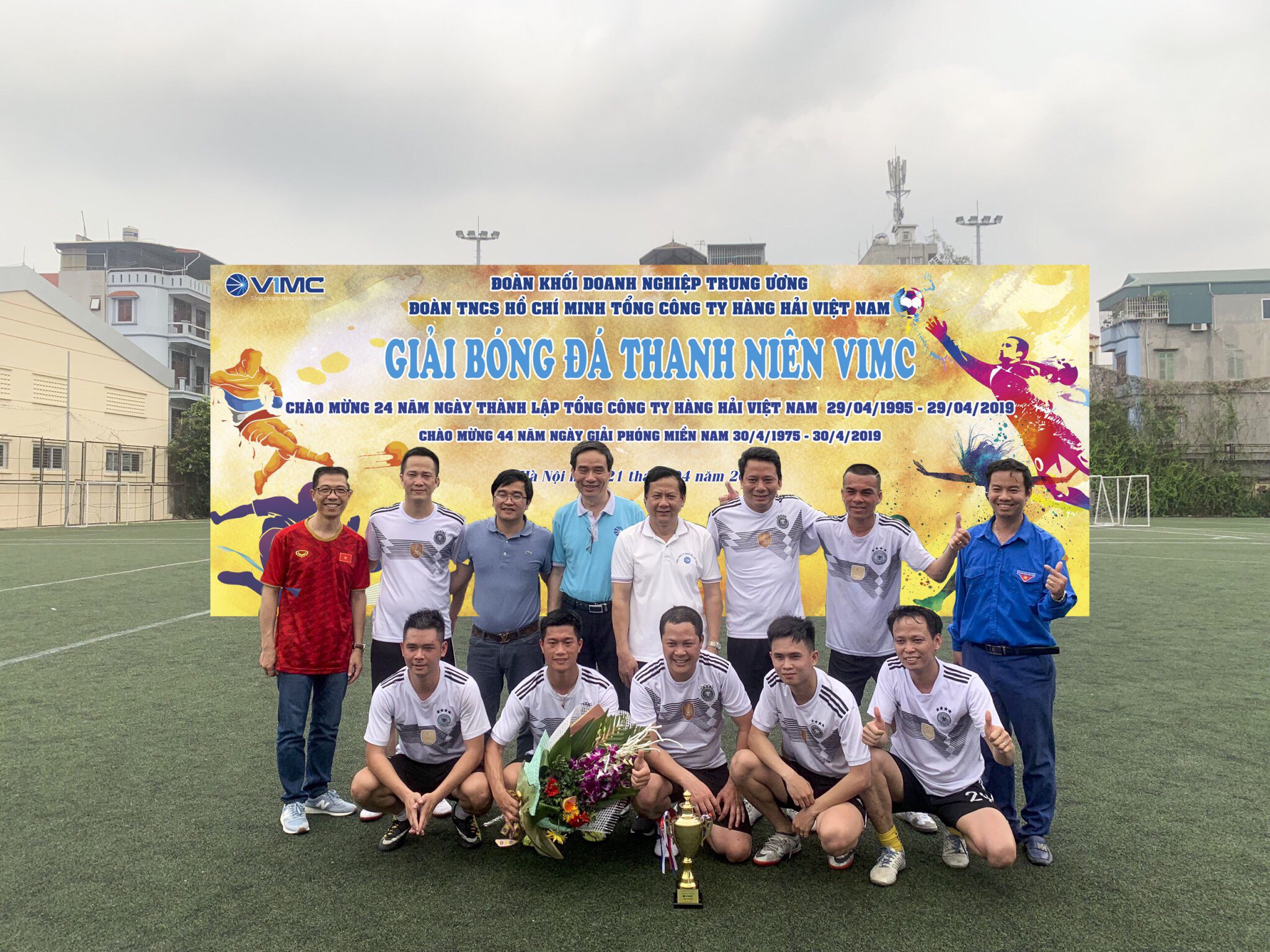 Đội Vinalines Logistic đã trở thành đội vô địch mùa giải VIMC 2019