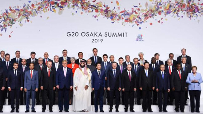 Các lãnh đạo dự Hội nghị thượng đỉnh G20.