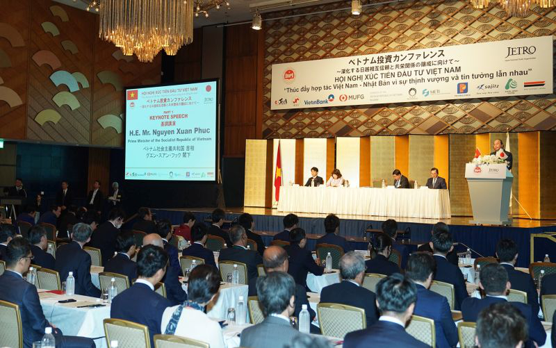 Hội nghị xúc tiến đầu tư Việt Nam với 1.200 đại biểu tham dự.