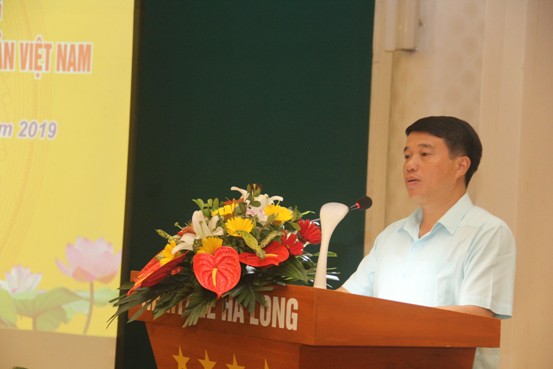 Đồng chí Y Thanh Hà Niê KĐăm, Bí thư Đảng ủy Khối Doanh nghiệp Trung ương phát biểu tại buổi làm việc.