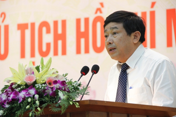 Đồng chí Phạm Xuân Cảnh, Phó Bí thư Thường trực Đảng ủy, Thành viên HĐTV Tập đoàn Dầu khí Quốc gia Việt Nam. 