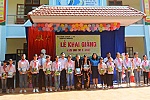 Vinapaco tặng 10.000 cuốn vở cho các em học sinh nghèo vượt khó tại Huyện Bắc Yên, tỉnh Sơn La