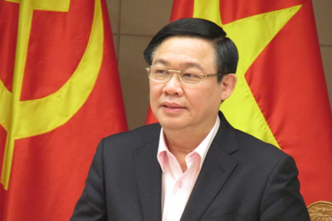 Ủy viên Bộ Chính trị, Phó Thủ tướng Chính phủ Vương Đình Huệ.