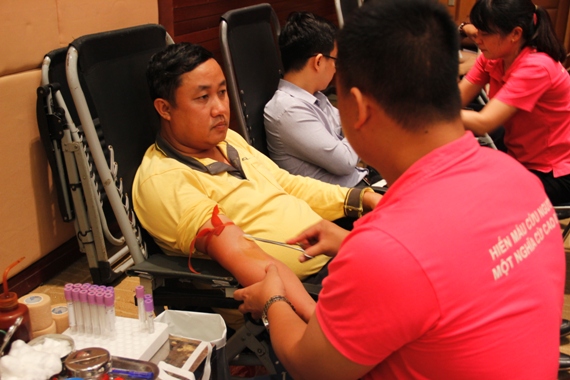 Trong ngày khai mạc chương trình hiến máu tình nguyện năm 2019 đã tiếp nhận được hơn 620 đơn vị máu.