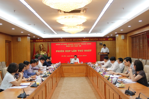 Phiên họp thứ nhất Ban Chỉ đạo 35 của Đảng ủy Khối Doanh nghiệp Trung ương.