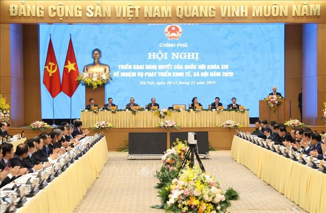Toàn cảnh Tổng Bí thư, Chủ tịch nước Nguyễn Phú Trọng phát biểu tại Hội nghị. 