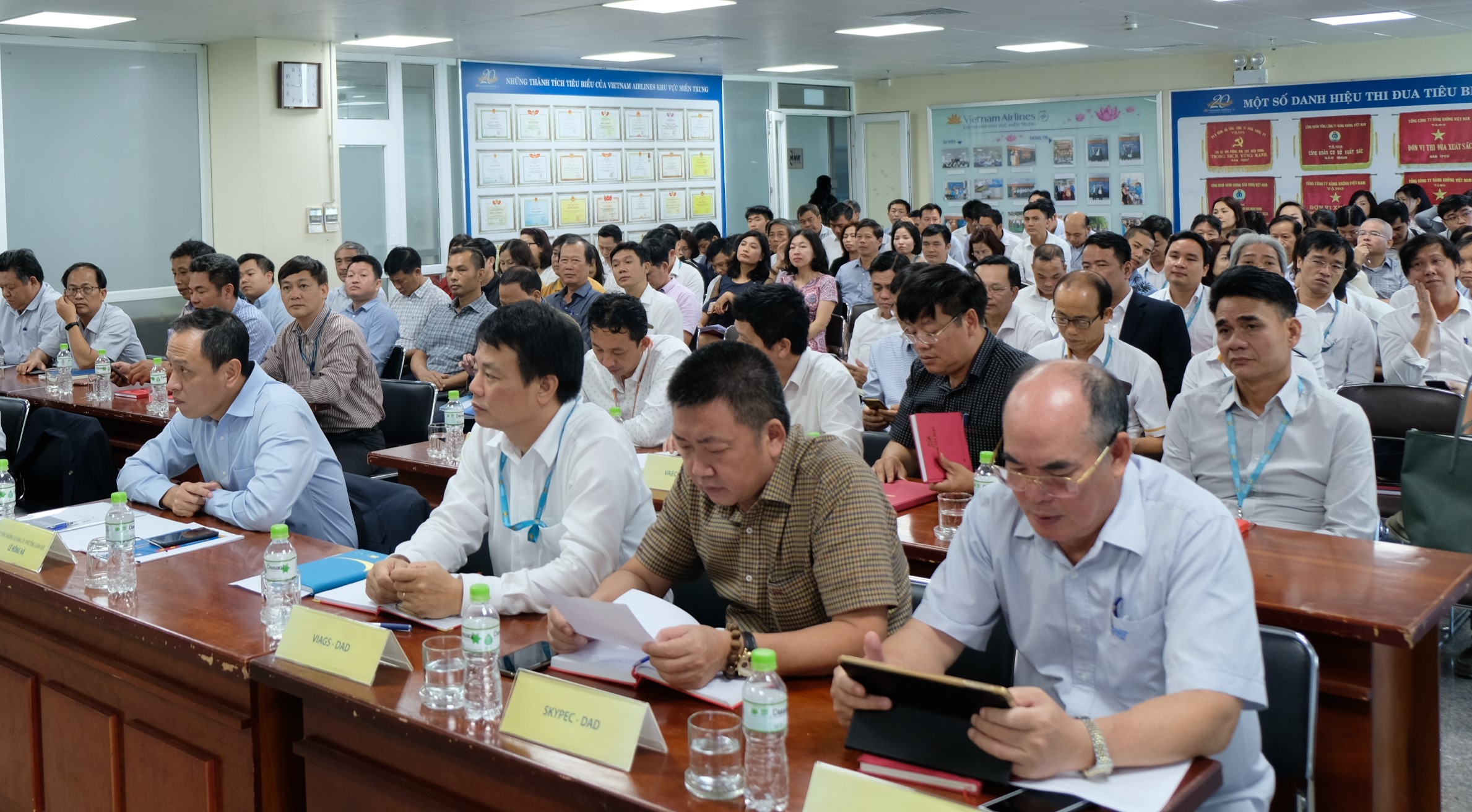 Các đại biểu dự Hội nghị tại khu vực Miền Trung. 
