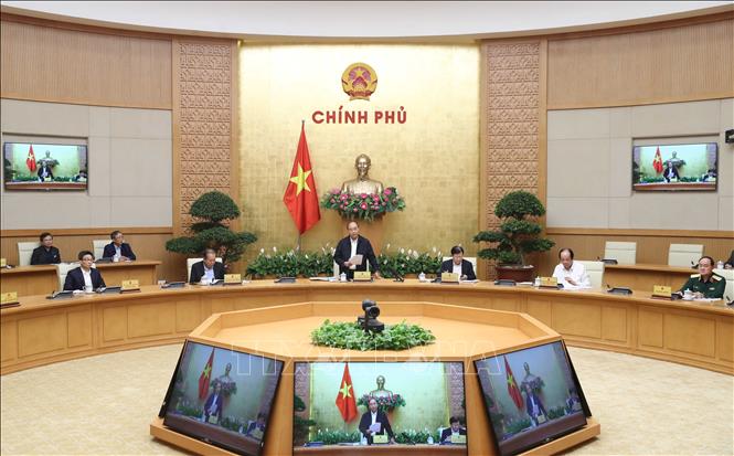 Chiều 20/3/2020, tại Trụ sở Chính phủ, Thủ tướng Nguyễn Xuân Phúc chủ trì họp Thường trực Chính phủ với Ban Chỉ đạo Quốc gia phòng, chống dịch COVID-19.