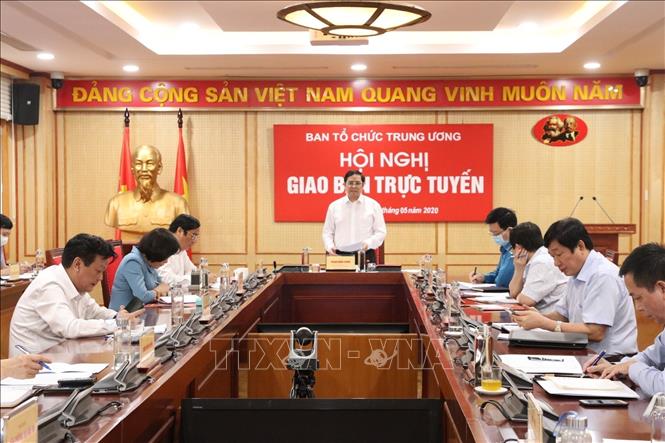 Đồng chí Phạm Minh Chính, Ủy viên Bộ Chính trị, Bí thư Trung ương Đảng, Trưởng Ban Tổ chức Trung ương chủ trì Hội nghị.