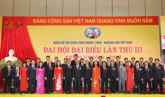 Ra mắt Ban Chấp hành Đảng bộ Tập đoàn CN Than - Khoáng sản Việt Nam nhiệm kỳ 2020- 2025.