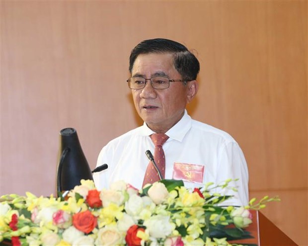 Ông Trần Cẩm Tú, Bí thư Trung ương Đảng, Chủ nhiệm Ủy ban Kiểm tra Trung ương.