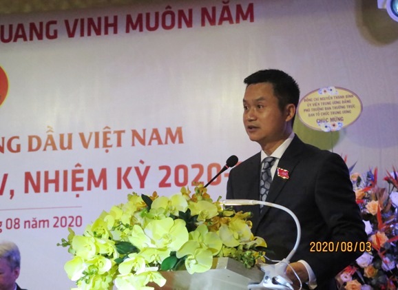 Đồng chí Phạm Văn Thanh - Bí thư Đảng ủy, Chủ tịch HĐQT Petrolimex tiếp thu ý kiến chỉ đạo của Đảng ủy Khối.