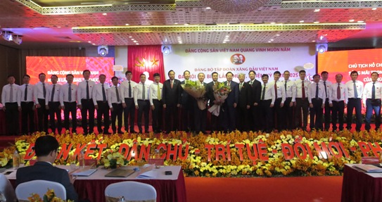 Ra mắt Ban chấp hành Đảng bộ Tập đoàn Xăng dầu Việt Nam lần thứ IV, nhiệm kỳ 2020 - 2025.