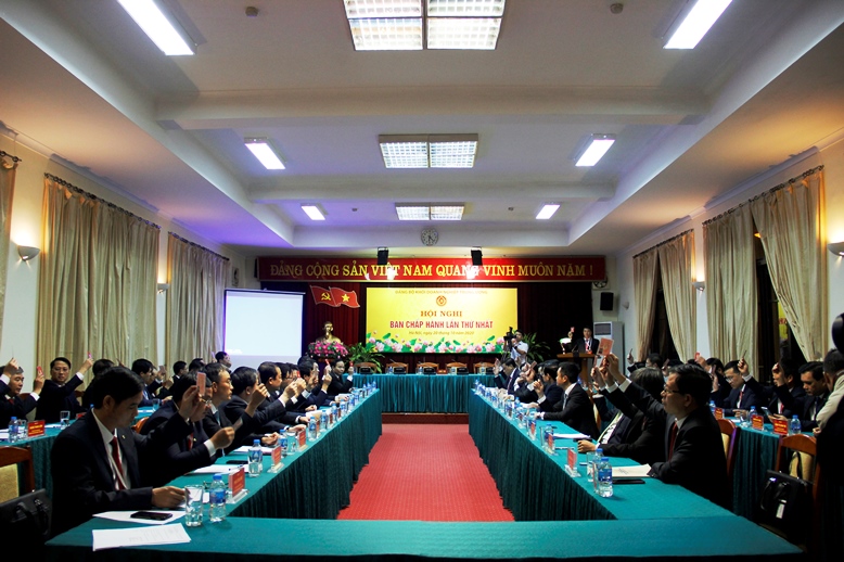Ban Chấp hành Đảng bộ Khối Doanh nghiệp Trung ương nhiệm kỳ 2020 - 2025 họp phiên thứ nhất.
