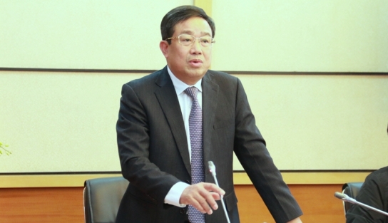 Đồng chí Phạm Xuân Cảnh - Phó Bí thư thường trực Đảng ủy, Thành viên HĐTV Petrovietnam phát biểu tại Hội nghị.