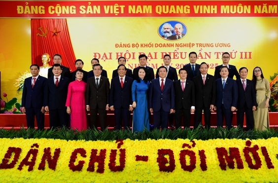 Đoàn Đại biểu Đảng bộ NHCT Việt Nam tham dự Đại hội Đảng bộ Khối Doanh nghiệp Trung ương lần thứ III, nhiệm kỳ 2020- 2025