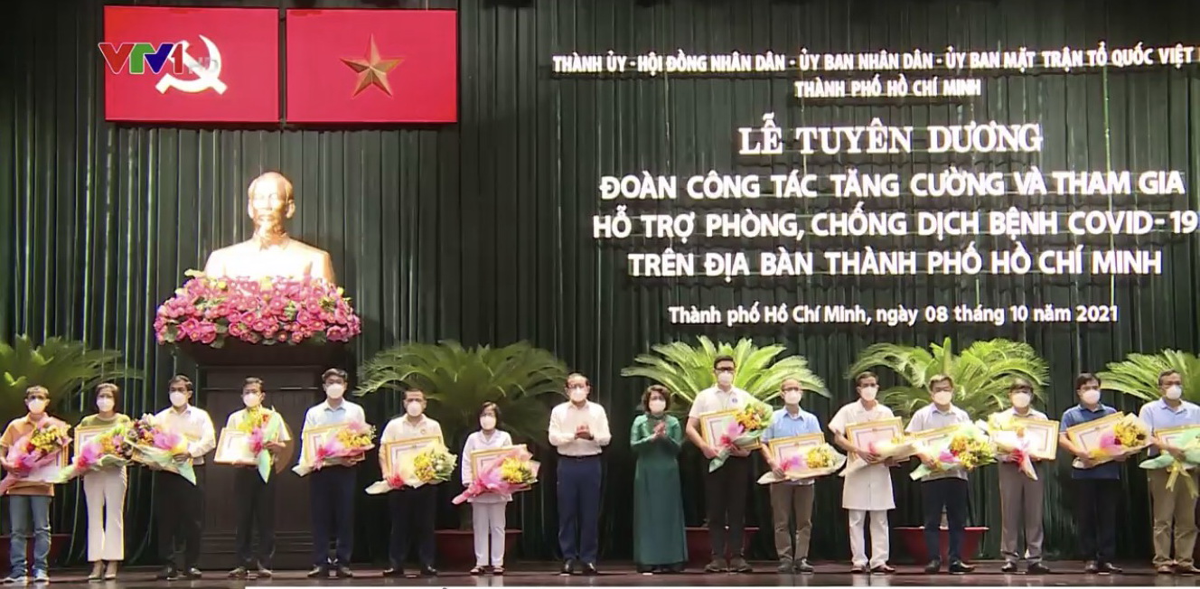 TP Hồ Chí Minh tuyên dương
