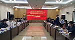 Đảng ủy Khối Doanh nghiệp Trung ương làm việc với Ban Thường vụ Đảng ủy Tổng công ty Đường sắt Việt Nam