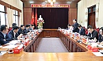 Ban Thường vụ Đảng ủy Khối Doanh nghiệp Trung ương làm việc với Ban Thường vụ Đảng ủy Tổng công ty Giấy Việt Nam